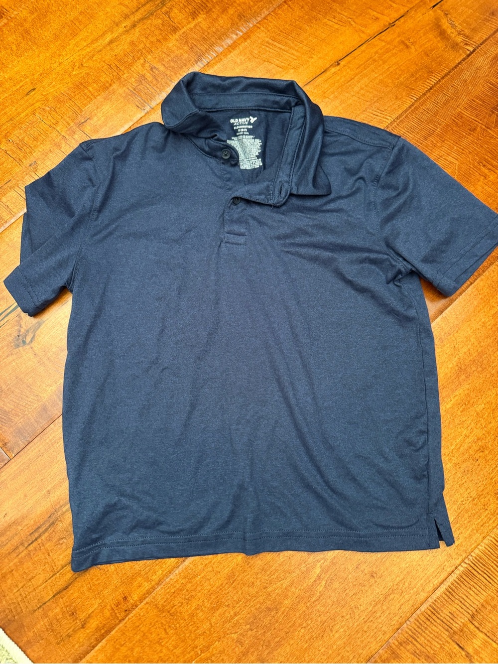 Old Navy Boys Navy Short-Sleeve Polo Shirt